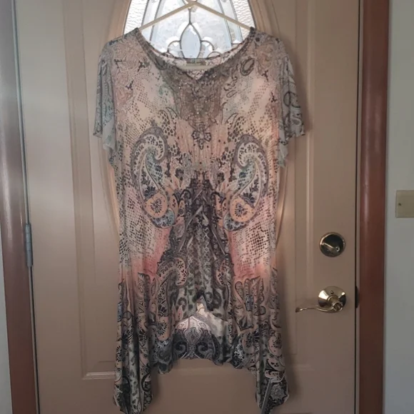 World unity womens top shirt sz large - Picture 1 of 6